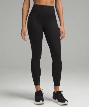 Κολαν Lululemon Fast and Free High-Rise Tight 25" 3 Pockets γυναικεια μαυρα | Greece-4730265