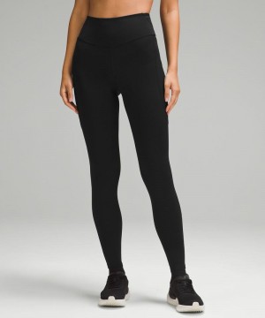 Κολαν Lululemon Fast and Free High-Rise Tight 28” Pockets γυναικεια μαυρα | Greece-2648901