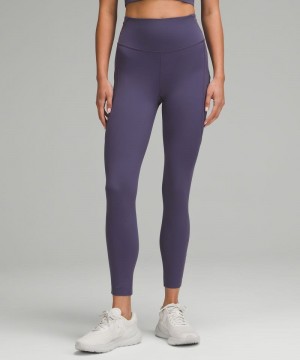 Κολαν Lululemon Fast and Free High-Rise Tight 25” Pockets γυναικεια βαθυ γκρι | Greece-1640928