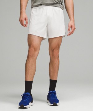 Σορτσ Lululemon Fast and Free Lined 6" ανδρικα ασπρα | Greece-5916028