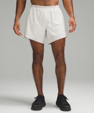 Σορτσ Lululemon Fast and Free Lined 6" ανδρικα Μπεζ | Greece-3752619