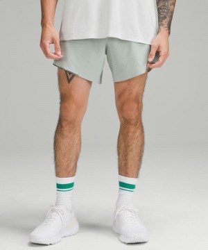 Σορτσ Lululemon Fast and Free Lined 6" ανδρικα γκρι | Greece-9651803