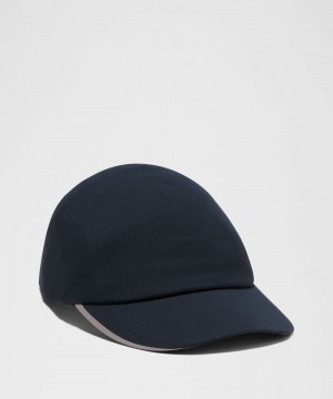καπελα Lululemon Fast and Free Running WovenAir γυναικεια σκουρο μπλε | Greece-2946801