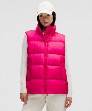Γιλεκο Lululemon Featherweight Down γυναικεια ροζ | Greece-1680954
