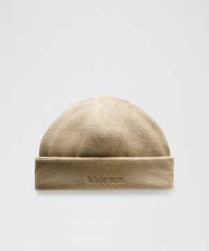 Σκουφακι Lululemon Fleece ανδρικα καφε | Greece-0347925