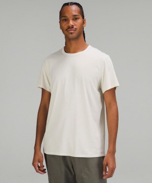 μπλουζακια Lululemon Fundamental ανδρικα Μπεζ | Greece-6598374