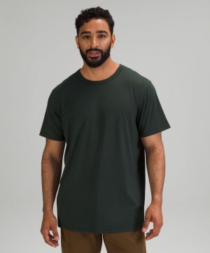 μπλουζακια Lululemon Fundamental ανδρικα πρασινο | Greece-7123804