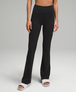 Κολαν Lululemon Groove High-Rise Flared with Pockets 32.5" γυναικεια μαυρα | Greece-9870613