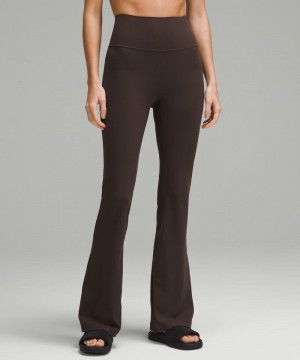 Κολαν Lululemon Groove Nulu Super-High-Rise Flared Short γυναικεια σοκολάτα | Greece-2689140
