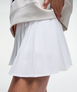 φουστεσ Lululemon High-Rise Pleated Tennis γυναικεια ασπρα | Greece-4239157