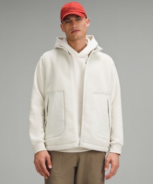 Γιλεκο Lululemon High Pile Fleece ανδρικα Μπεζ | Greece-5891734
