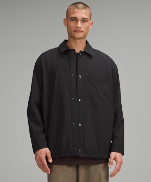 Μπουφαν Lululemon Insulated Coach's ανδρικα μαυρα | Greece-3291604