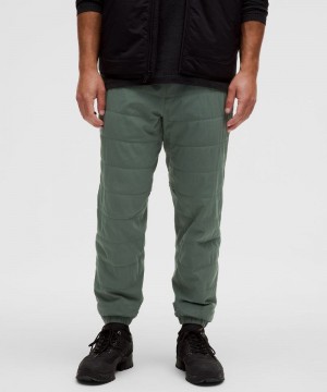 Παντελονι Lululemon Insulated Hiking ανδρικα σκούρο πρασινο | Greece-5624913