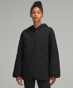 παλτό Lululemon Insulated Liner γυναικεια μαυρα | Greece-6710283
