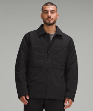 Μπουφαν Lululemon Insulated Utility Shirt ανδρικα μαυρα | Greece-4926783