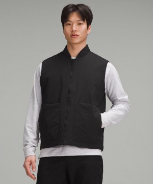 Γιλεκο Lululemon Insulated Utility ανδρικα μαυρα | Greece-4251673