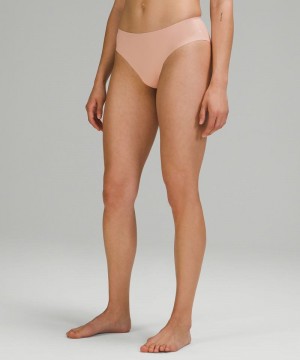 εσωρουχα Lululemon InvisiWear Mid-Rise Bikini γυναικεια Misty Shell | Greece-2345980