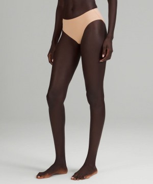 εσωρουχα Lululemon InvisiWear Mid-Rise Bikini γυναικεια Μπεζ | Greece-2956743