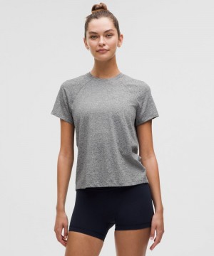 μπλουζακια Lululemon License to Train Classic-Fit γυναικεια μαυρα | Greece-4390267