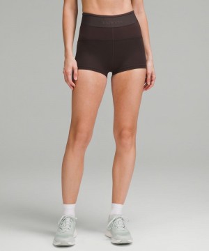 Σορτσ Lululemon License to Train High-Rise 2" γυναικεια σοκολάτα | Greece-4236857