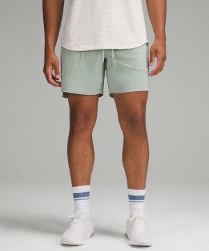Σορτσ Lululemon License to Train Linerless 7" ανδρικα γκρι | Greece-2935418