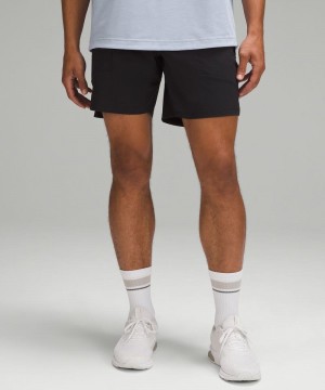 Σορτσ Lululemon License to Train Linerless 7" ανδρικα μαυρα | Greece-3589142