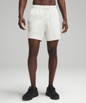 Σορτσ Lululemon License to Train Linerless 7" ανδρικα Μπεζ | Greece-9184560