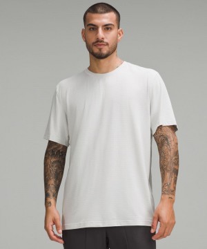μπλουζακια Lululemon License to Train Relaxed-Fit Short-Sleeve ανδρικα ασπρα | Greece-8652730