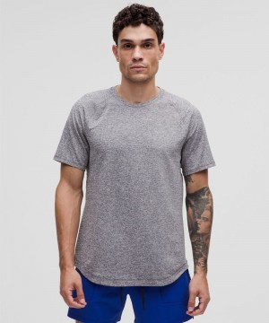 μπλουζακια Lululemon License to Train Short-Sleeve ανδρικα μαυρα | Greece-1396504