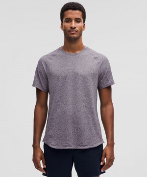 μπλουζακια Lululemon License to Train Short-Sleeve ανδρικα βαθυ γκρι | Greece-4398756