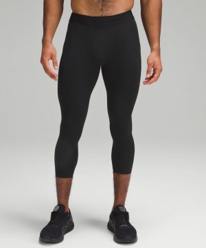 Κολαν Lululemon License to Train Tight 21" ανδρικα μαυρα | Greece-2619307
