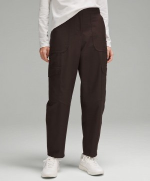 Παντελονι Lululemon Light Utilitech Cargo Pocket High-Rise γυναικεια σοκολάτα | Greece-0954623