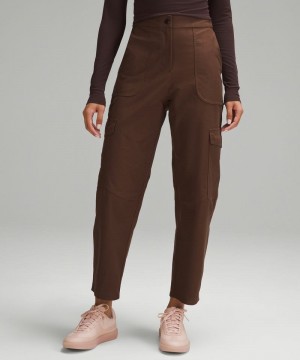 Παντελονι Lululemon Light Utilitech Cargo Pocket High-Rise γυναικεια καφε | Greece-7082963