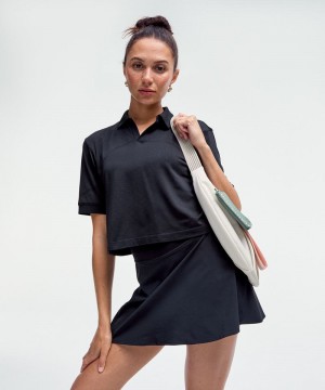 φουστεσ Lululemon Lightweight High-Rise Tennis γυναικεια μαυρα | Greece-7381056
