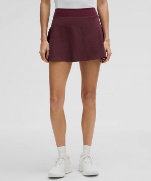 φουστεσ Lululemon Lightweight High-Rise Tennis γυναικεια σκούρο κοκκινα | Greece-6548312