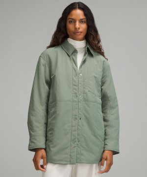 Μπουφαν Lululemon Lightweight Insulated Shirt γυναικεια γκρι | Greece-7064928