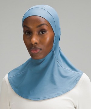κασκολ Lululemon Lightweight Performance Hijab γυναικεια μπλε | Greece-4095831
