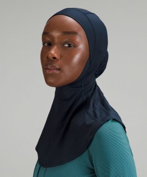 κασκολ Lululemon Lightweight Performance Hijab γυναικεια σκουρο μπλε | Greece-3420861