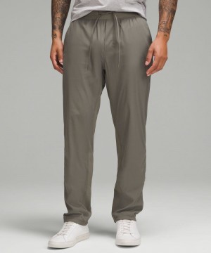 Παντελονι Lululemon Lightweight Twill Classic-Fit ανδρικα γκρι Ελιά | Greece-2759318