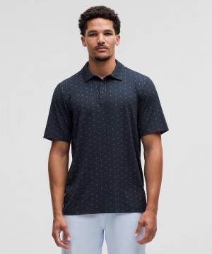 Σορτσ Lululemon Logo Sport Polo Sleeve ανδρικα μπλε Πολύχρωμο | Greece-8902675