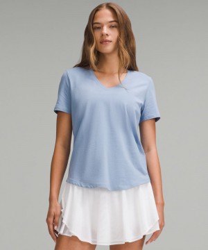 μπλουζακια Lululemon Love V-Neck γυναικεια μπλε | Greece-0582769