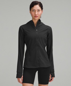 Μπουφαν Lululemon Mist Over Windbreaker γυναικεια μαυρα | Greece-4678952
