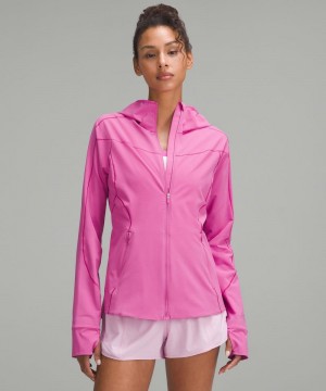 Μπουφαν Lululemon Mist Over Windbreaker γυναικεια ροζ | Greece-2653479