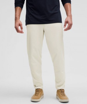 Παντελονι Lululemon New Venture Classic-Tapered Fit Pique ανδρικα Μπεζ | Greece-5138274