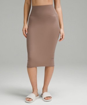 φουστεσ Lululemon Nulu Slim-Fit High-Rise γυναικεια γκρι | Greece-7935804