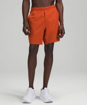 Σορτσ Lululemon Pace Breaker Classic Linerless 7” ανδρικα σκούρο κοκκινα | Greece-7305849