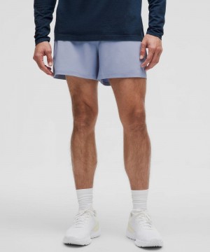 Σορτσ Lululemon Pace Breaker Lined 5" ανδρικα μπλε | Greece-1940578