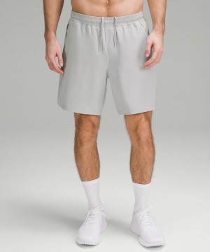 Σορτσ Lululemon Pace Breaker Lined 7" ανδρικα γκρι | Greece-8524903