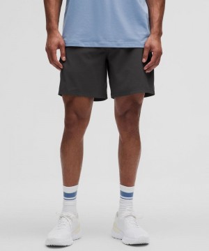 Σορτσ Lululemon Pace Breaker Lined 7" ανδρικα βαθυ γκρι | Greece-3152960
