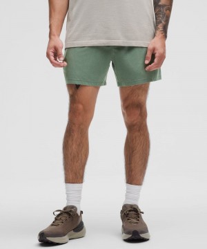 Σορτσ Lululemon Pace Breaker Linerless 5" ανδρικα ανοιχτο μπλε βαθυ πρασινο | Greece-0834259